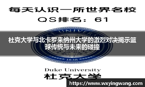 杜克大学与北卡罗来纳州大学的激烈对决揭示篮球传统与未来的碰撞